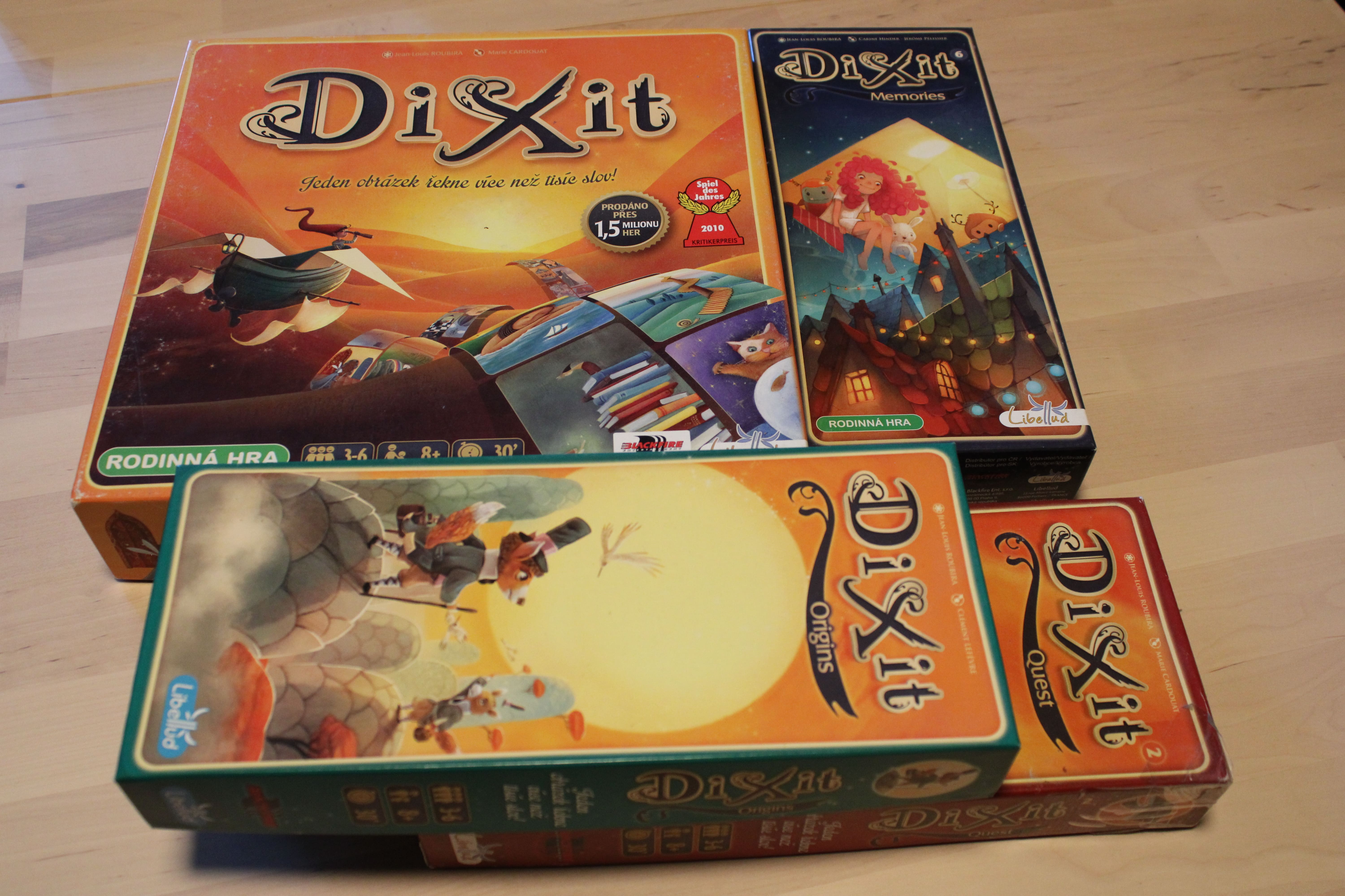 Dixit (Origins, Memories, Quest)