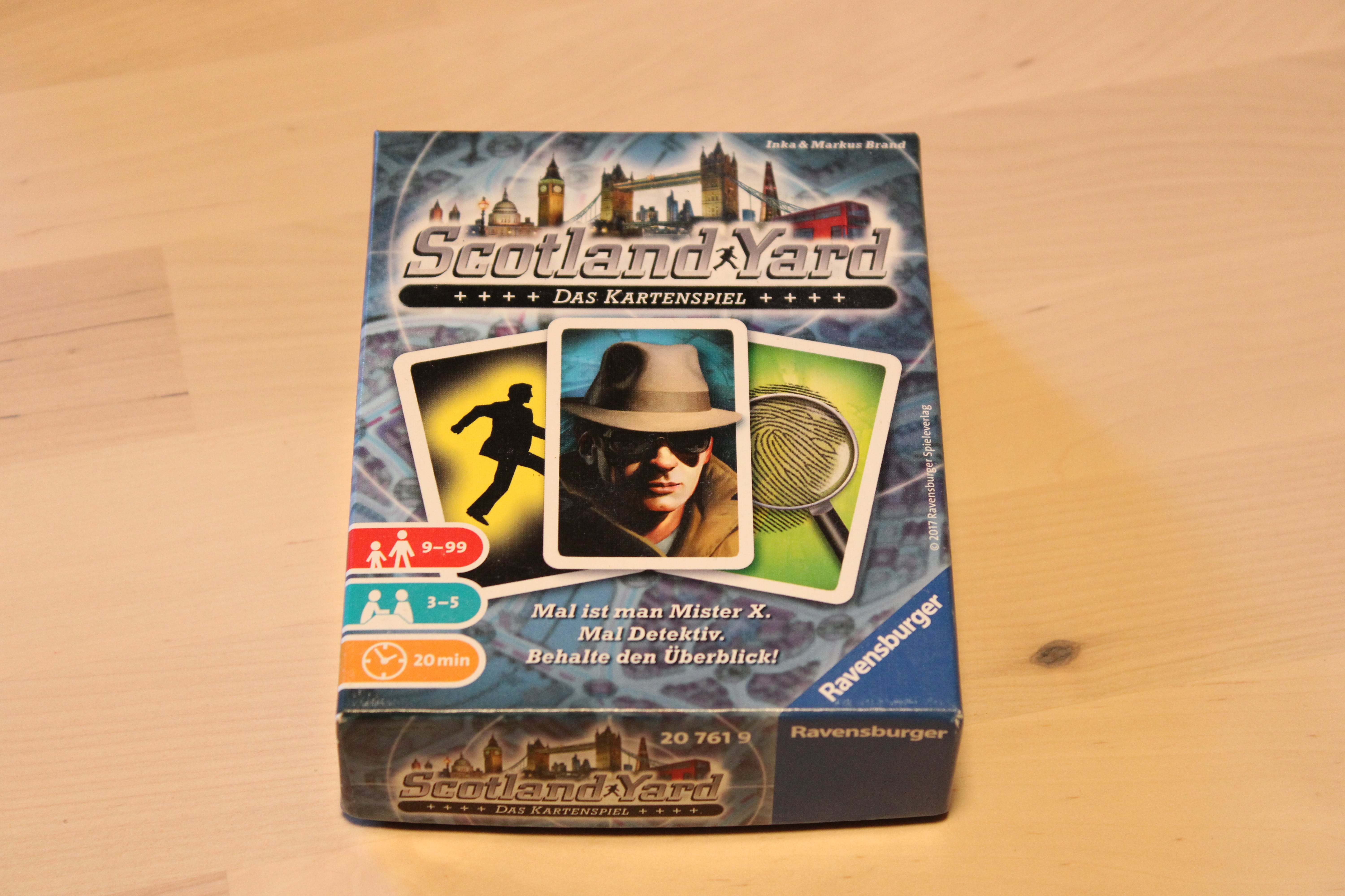 Scotland Yard Das Kartenspiel