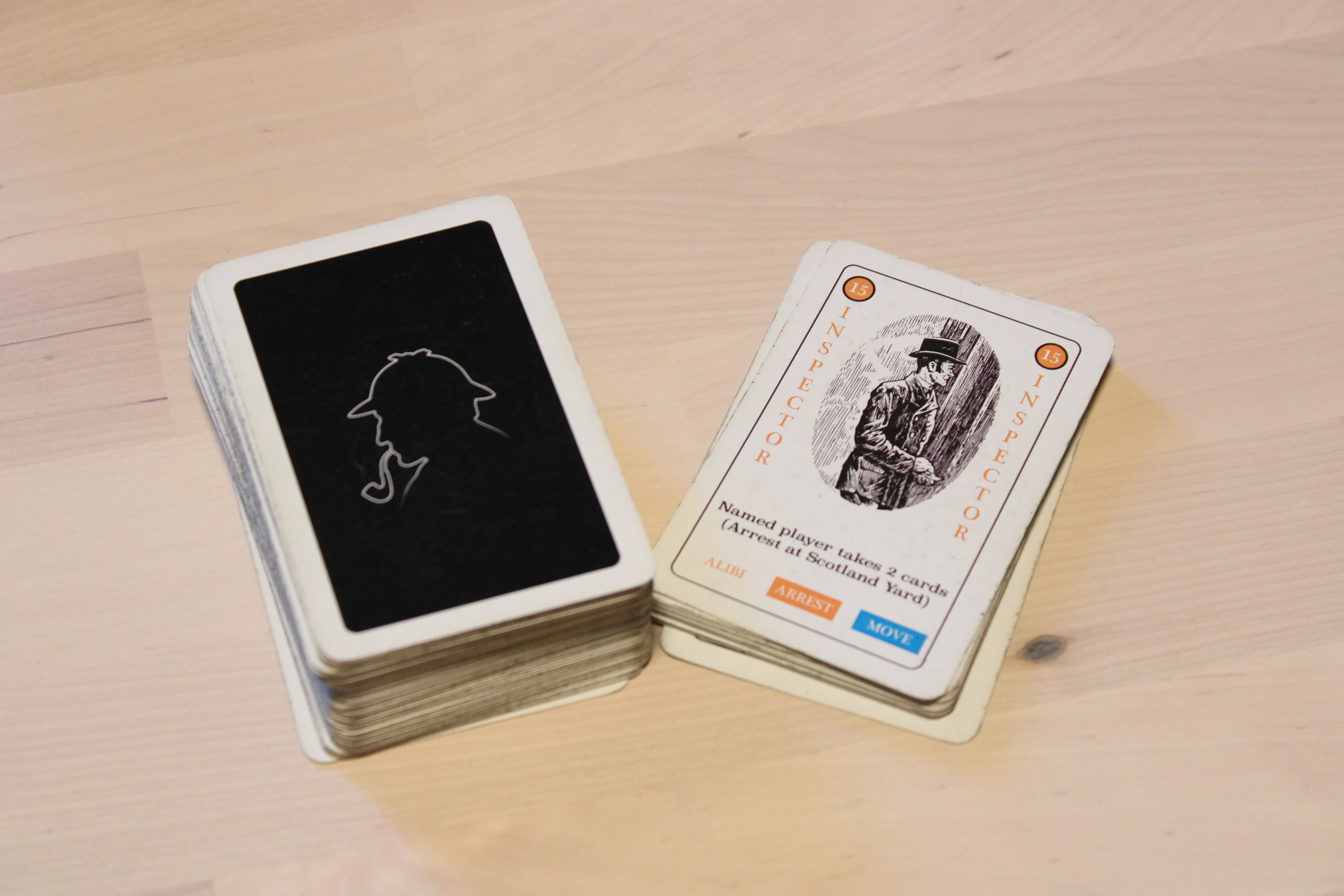 Sherlock Holmes Card Game